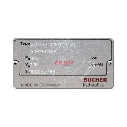 BUCHER QXM32-016N29-DS