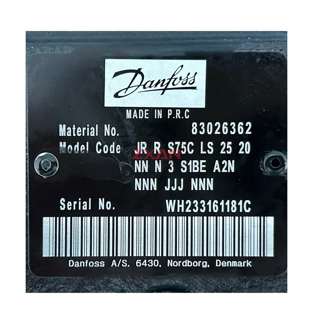 Danfoss 83026362 JR R S75C LS 25 20 NN N 3 S1BE A2N NNN JJJ NNN