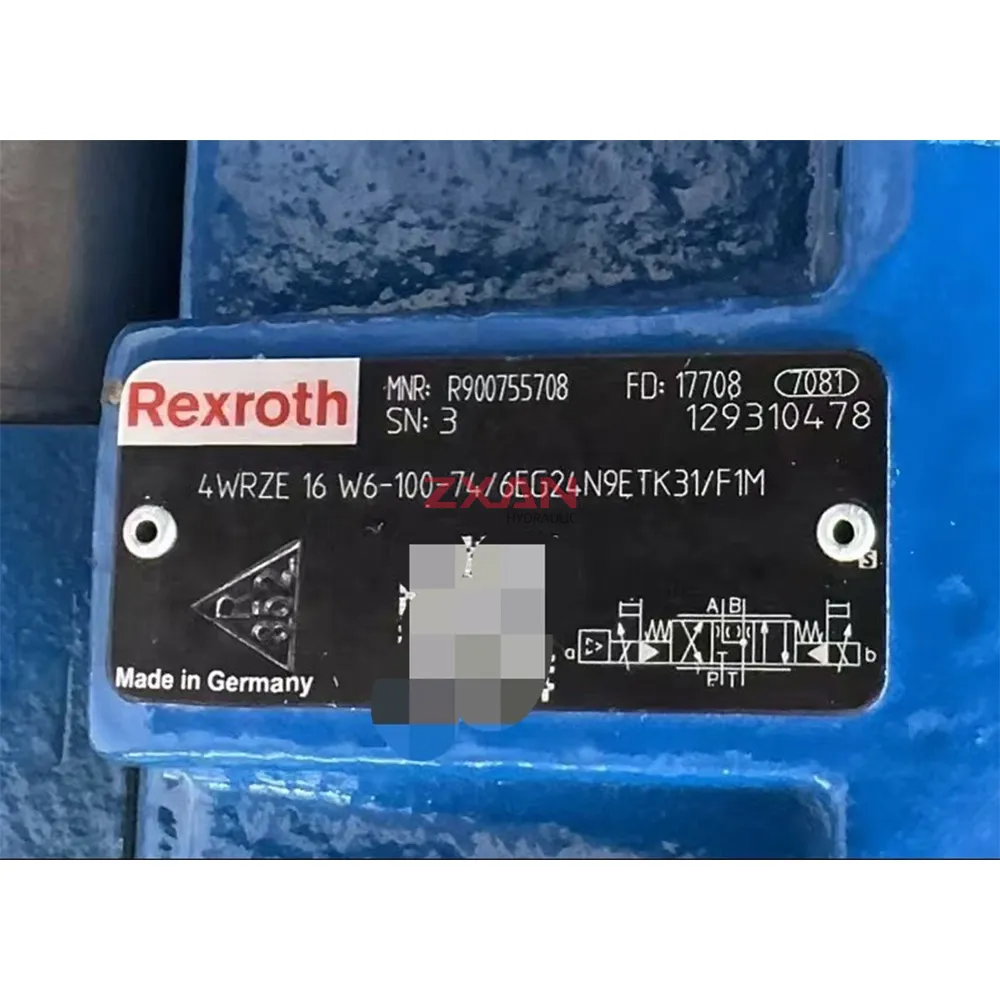 REXROTH R900755708 4WRZE16W6-100-74/6EG24N9ETK31/F1M