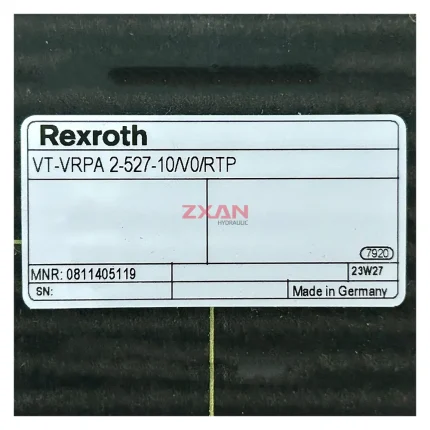 Rexroth 0811405119 VT-VRPA 2-527-10/V0/RTP