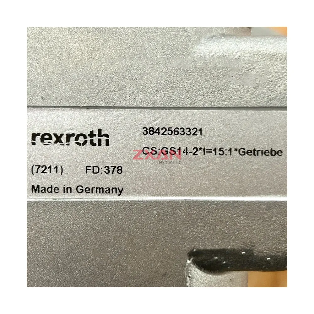 Rexroth 3842563321 GS 14-2 I=15:1