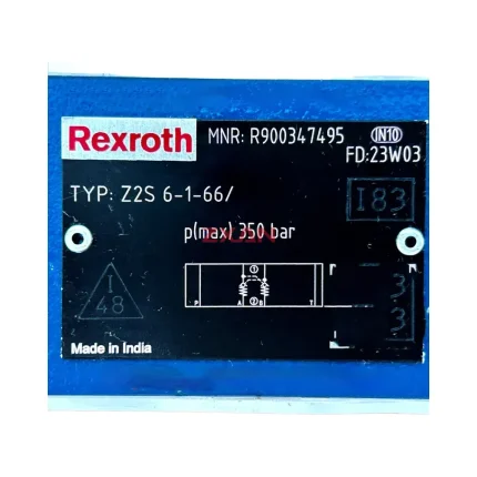 Rexroth R900347495 Z2S 6-1-66/