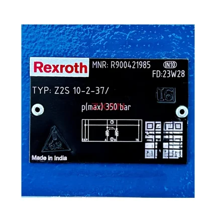 Rexroth R900421985 Z2S 10-2-37/