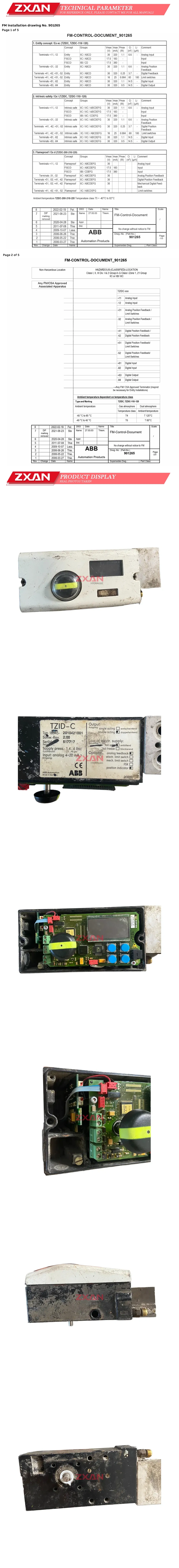 ABB TZID-C Description