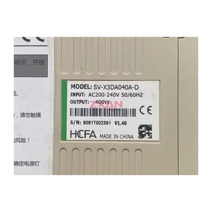 HCFA SV-X3DA040A-D