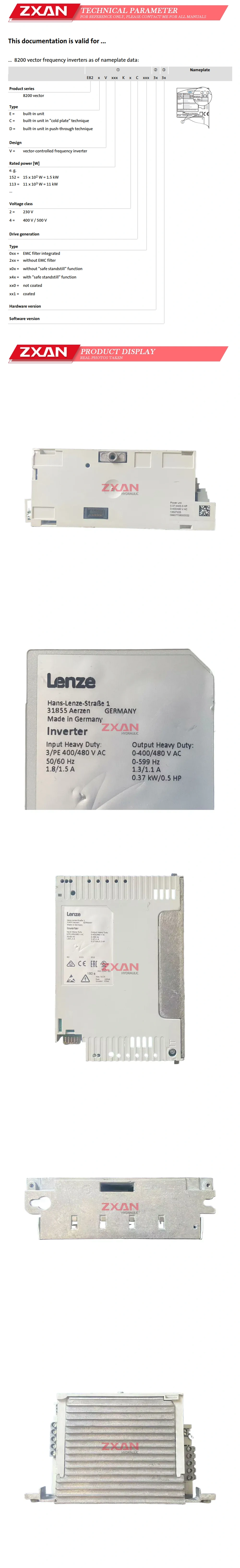 Lenze 31855 Description