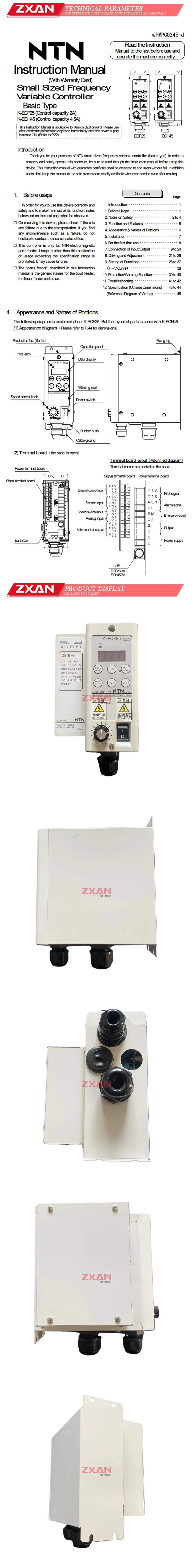 NTN K-ECF25 Description