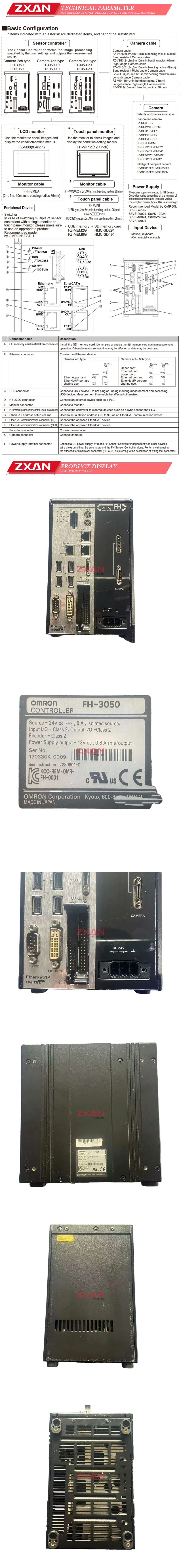OMRON FH-3050 Description