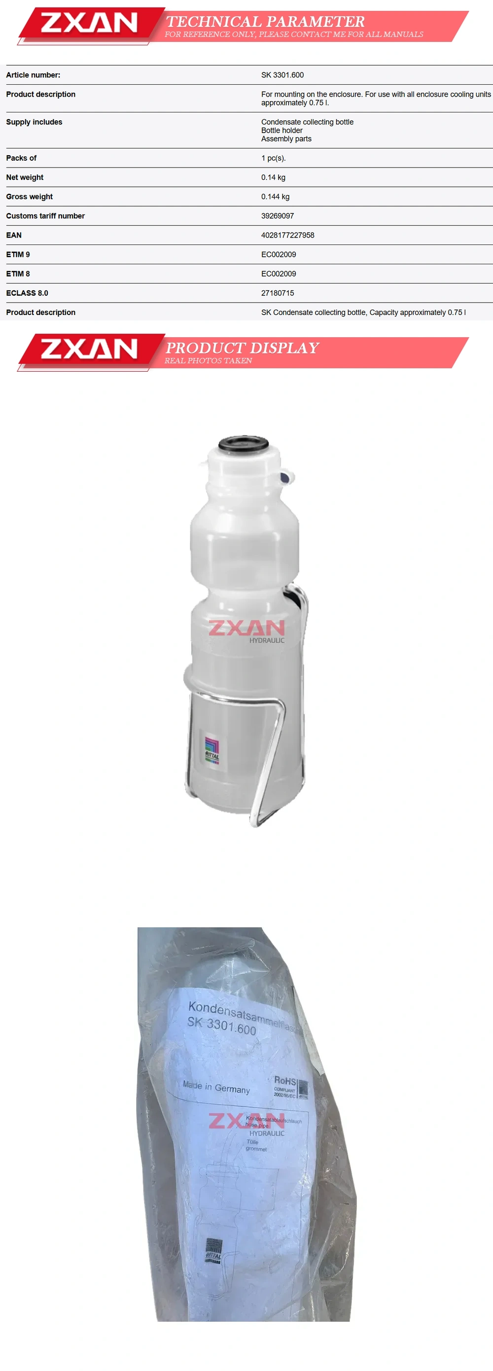 Rittal SK3301.600 Description