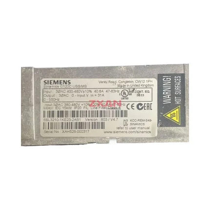 SIEMENS 6SL3210-1KE23-2AB1