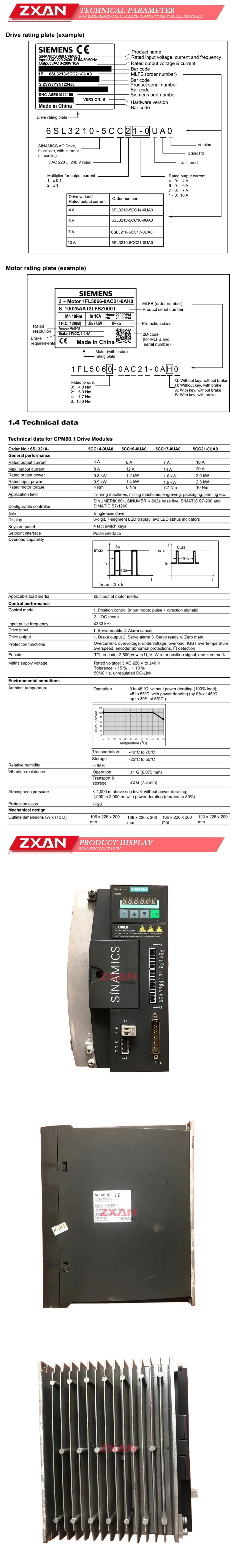 SIEMENS V60 CPM60.1 Description