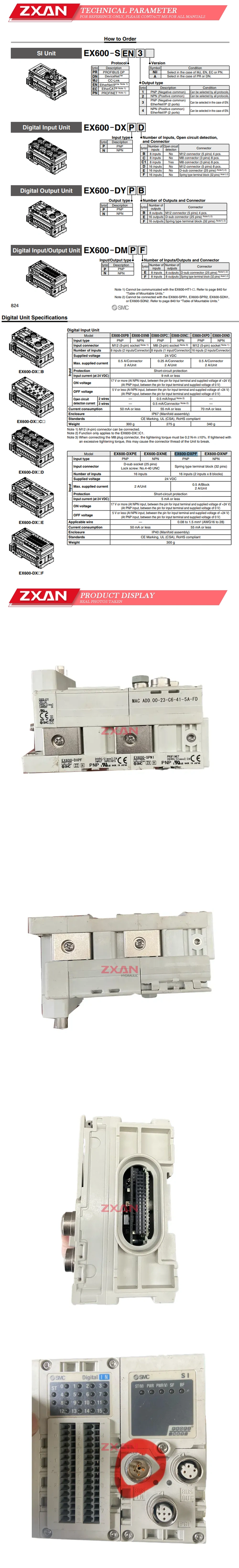 SMC EX600-DXPF Description