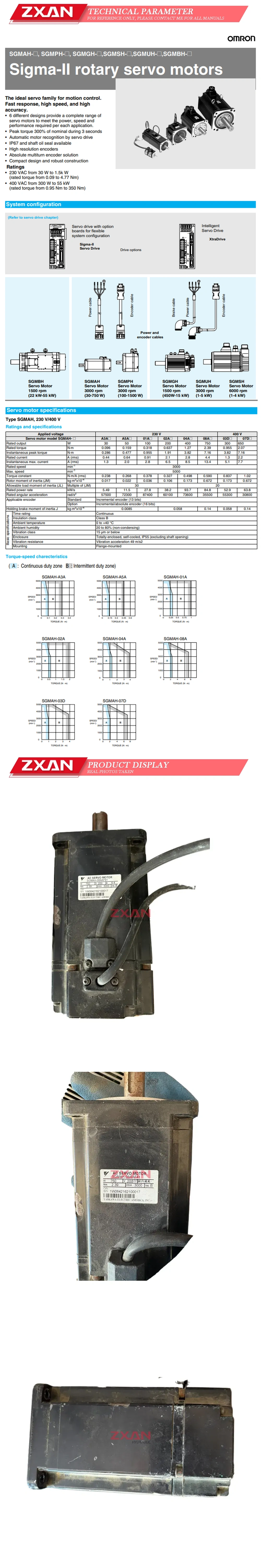Siemens SGMAH-08AAF41 Description