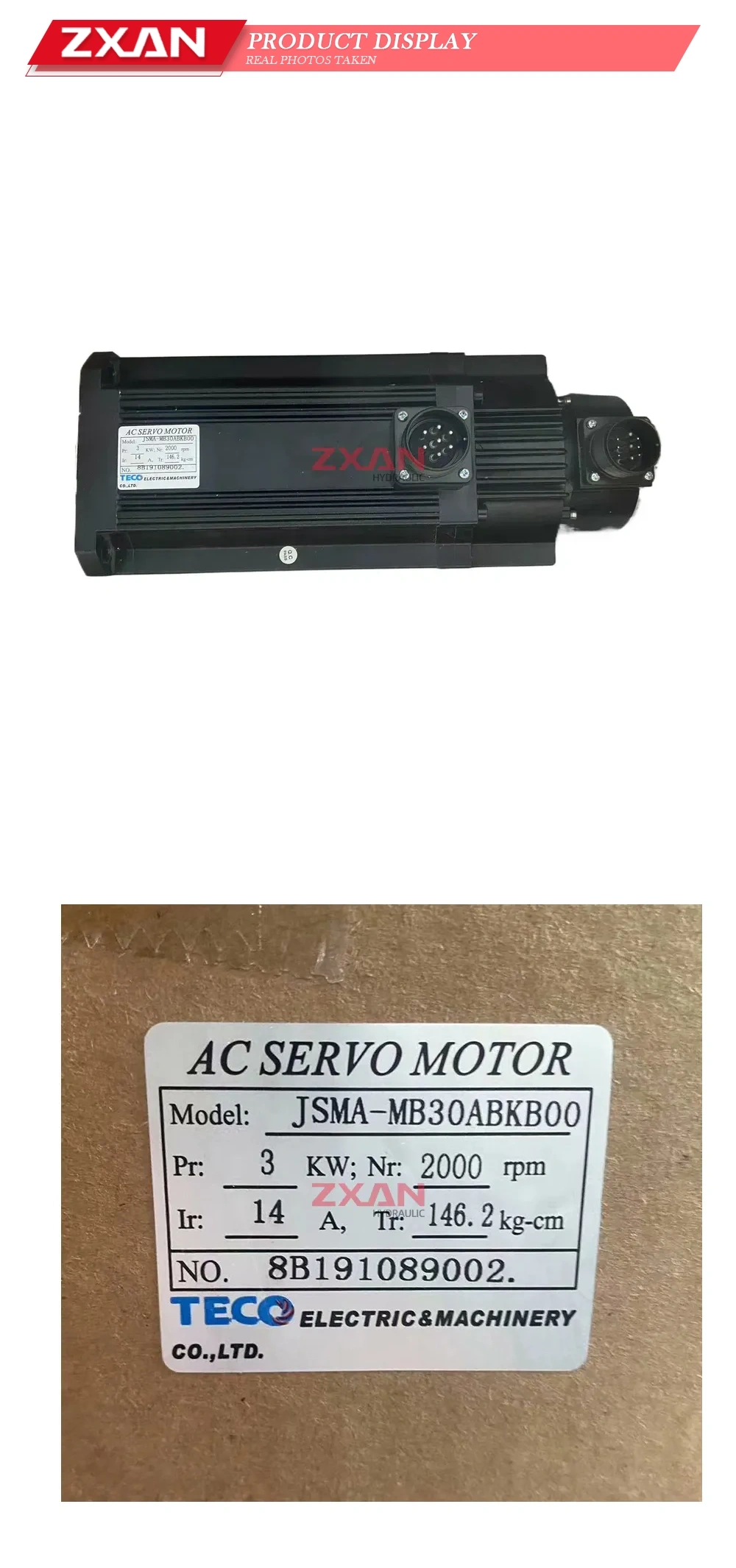 TECO JSMA-MB30ABKB00 Description