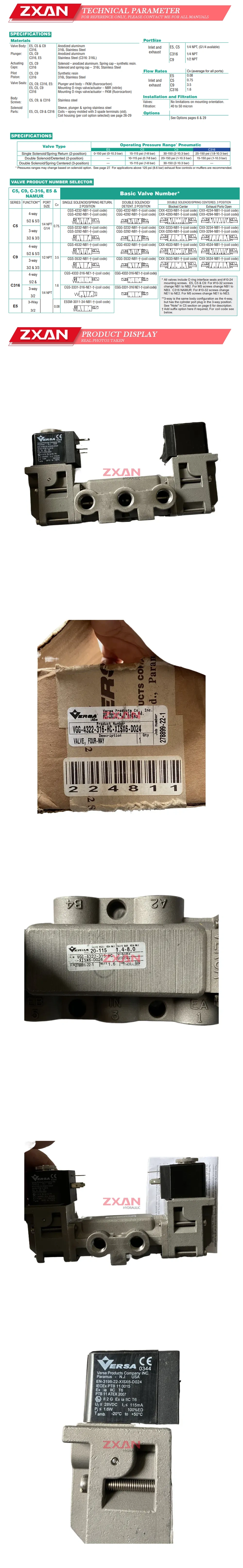 Versa VGG-4322-316-HC-XI Description