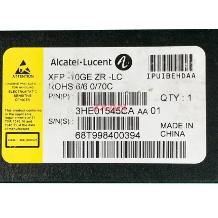 Alcatel-Lucent XFP -10GE ZR -LC