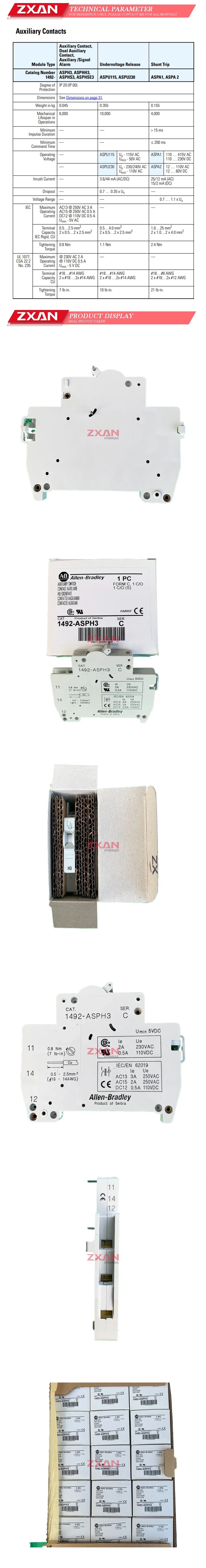 Allen-Bradley 1492-ASPH3 Description