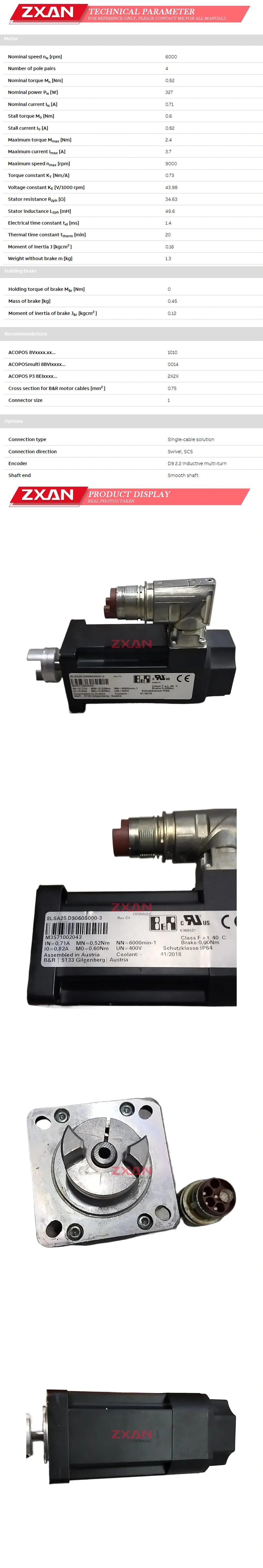 B&R 8LSA25.D9060S000-3 Description