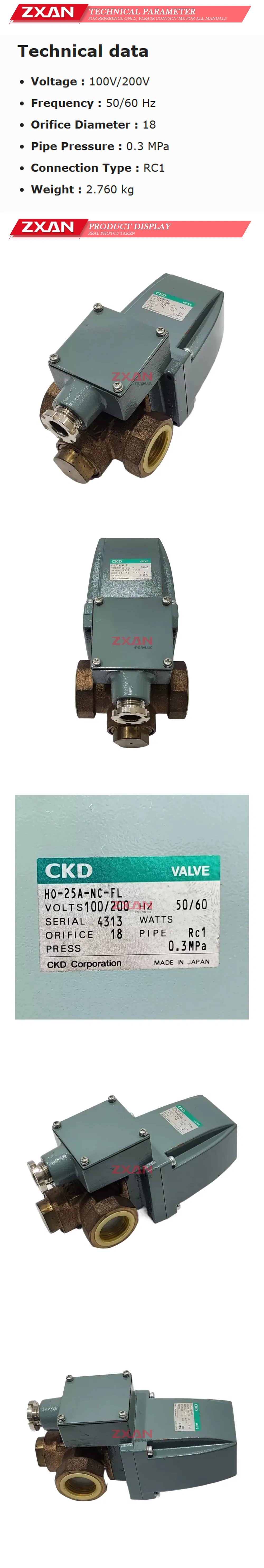 CKD HO-25A-NC-FL Description