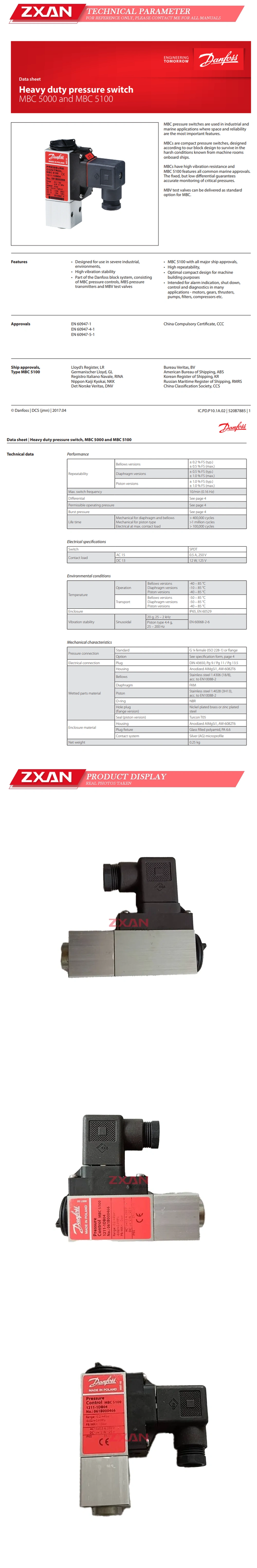 DANFOSS MBC 5100 Description