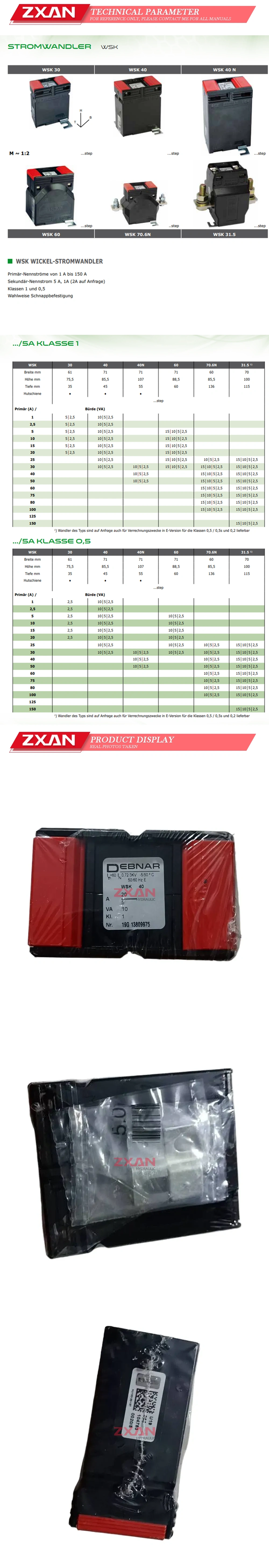 DEBNAR WSK 40 Description