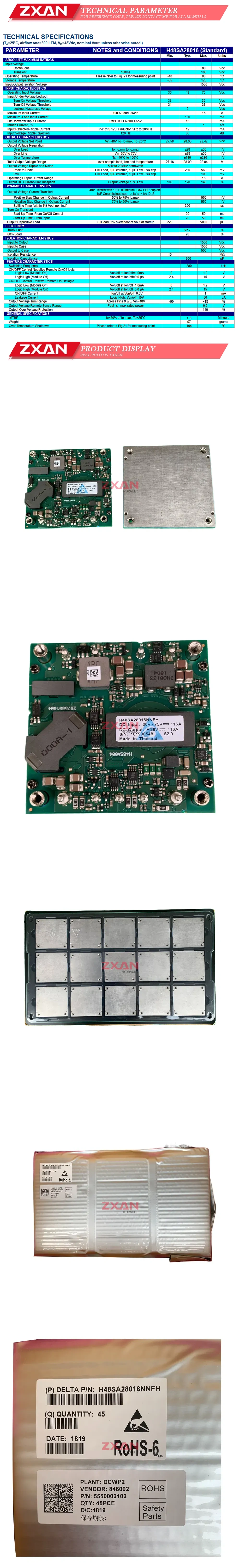 DELTA H48SA28016NNFH Description