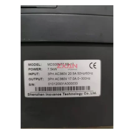 Inovance MD320NT/MD300NT
