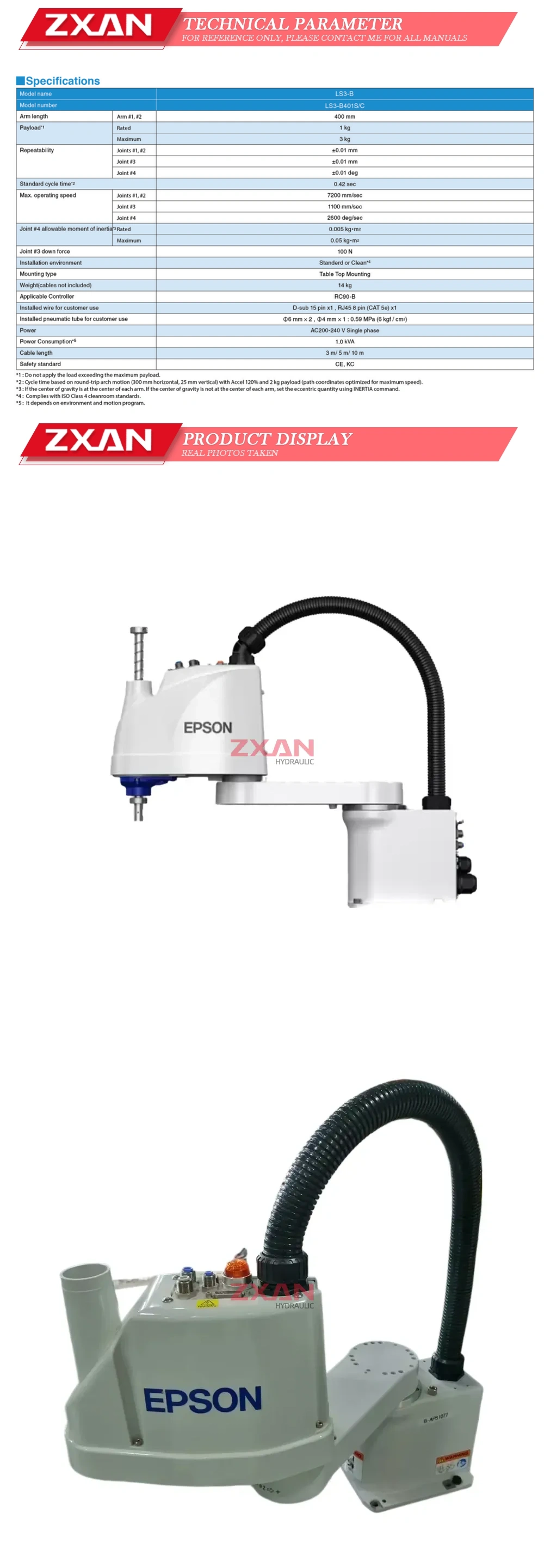 Epson LS3-B401S Description