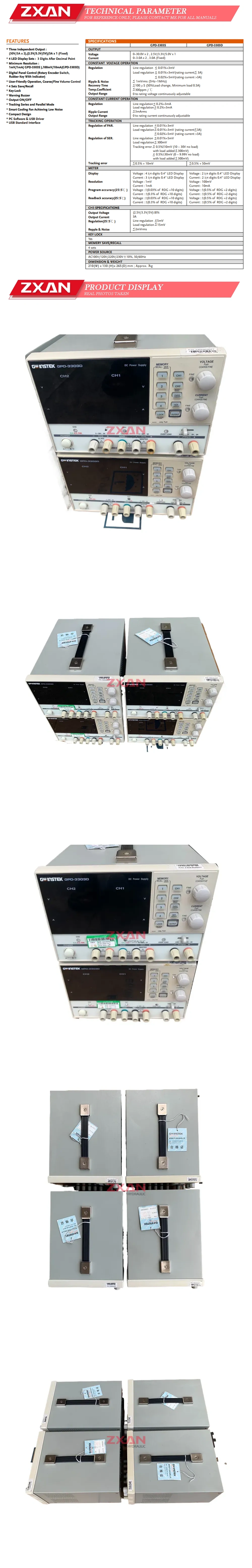 GW GPD-3303D Description