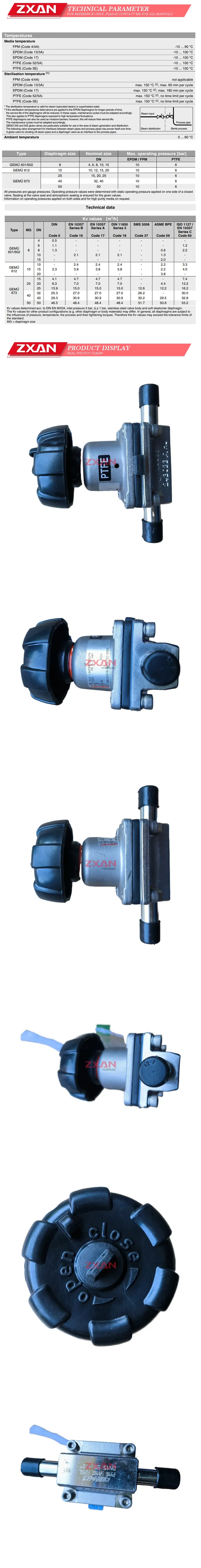 Gemu PN16 DN15 1/2