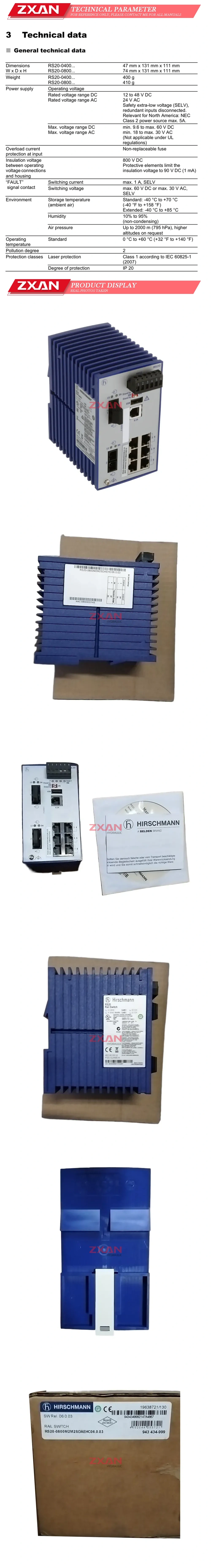 HIRSCHMANN RS20 Description