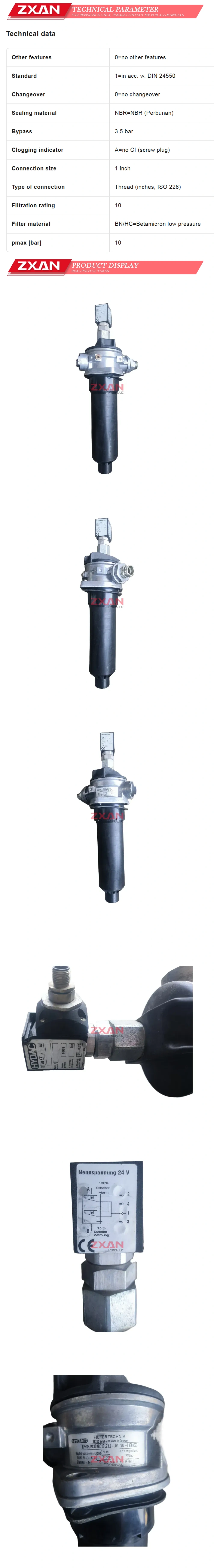 Hydac RFNBN/HC100BD10LZ1.0-AV-VW-03080373 Description