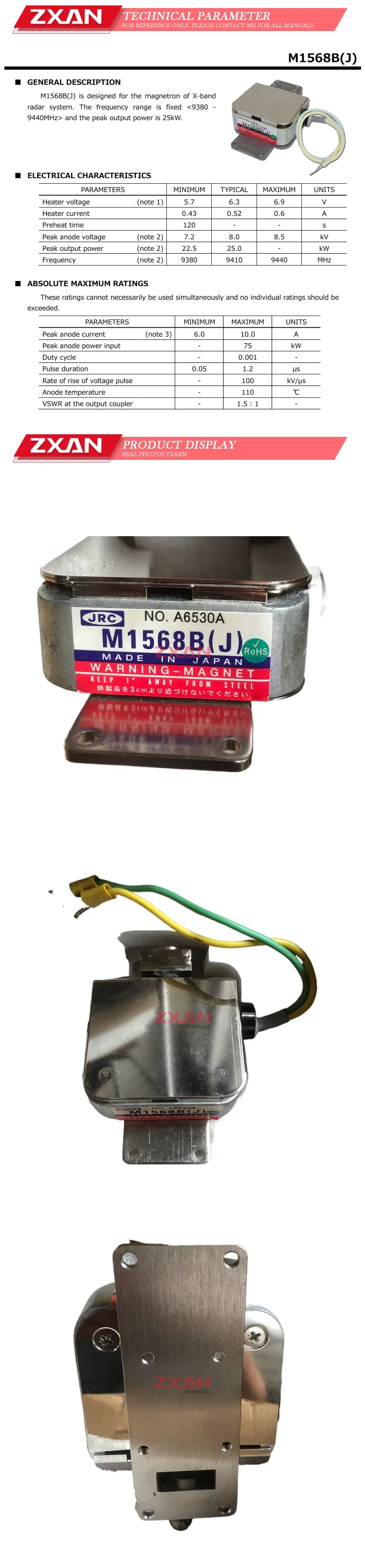 JRC M1568B(J) Description