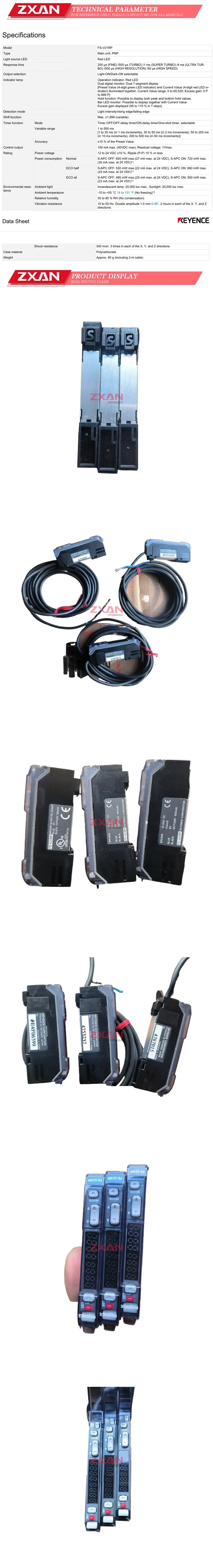 Keyence FS-V21RP Description