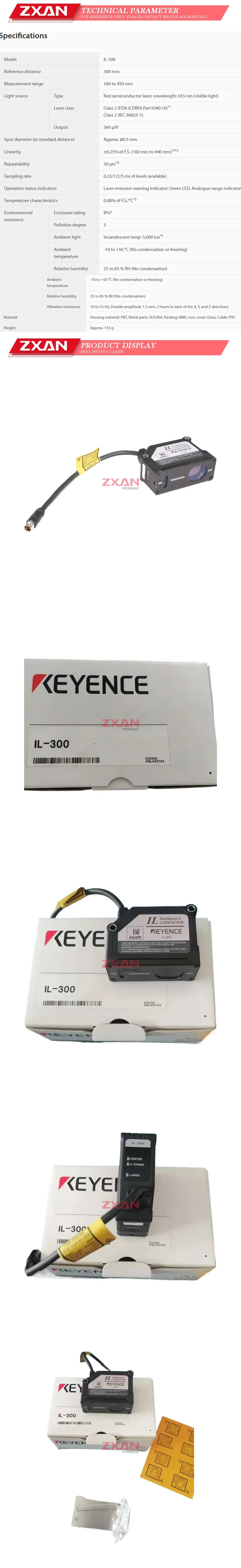 Keyence IL-300 Description