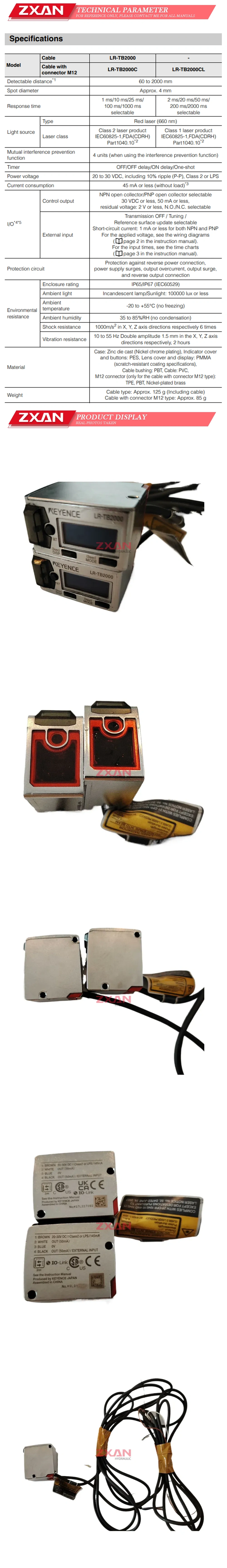 Keyence LR-TB2000 Description