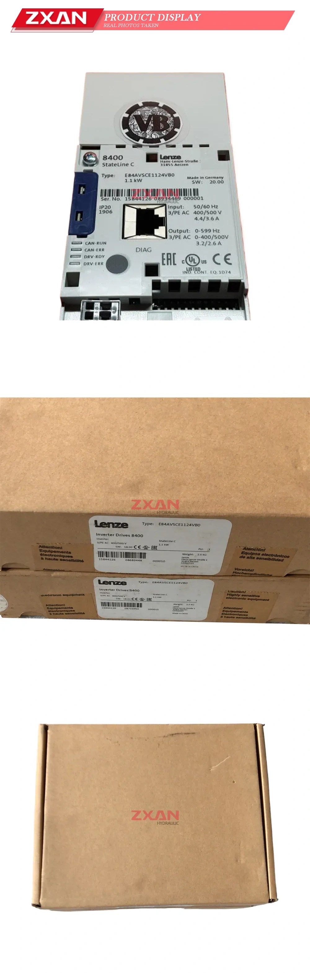 Lenze E84AVSCE1124VB0 Description