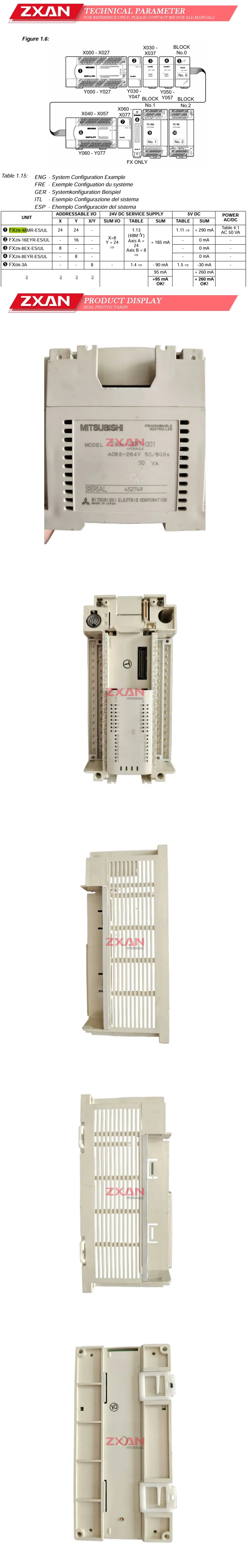 Mitsubishi FX2N-48MT-001 Description