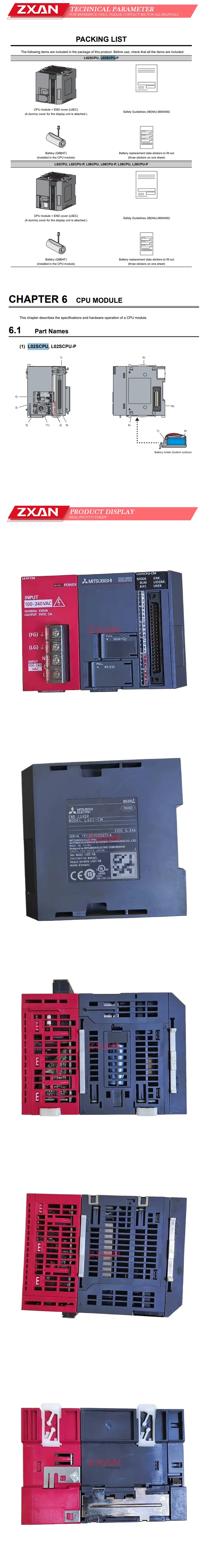 Mitsubishi L02SCPU Description