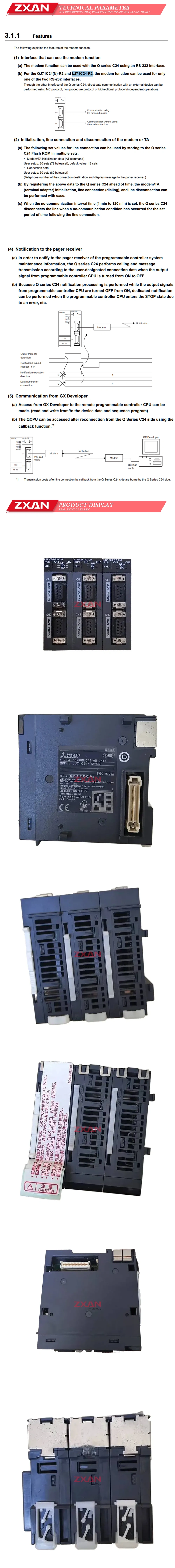 Mitsubishi LJ71C24-R2-CM Description
