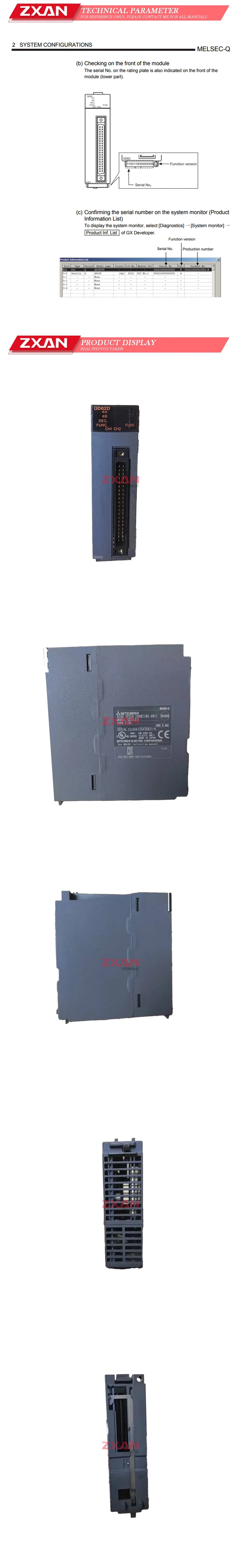 Mitsubishi QD62D Description