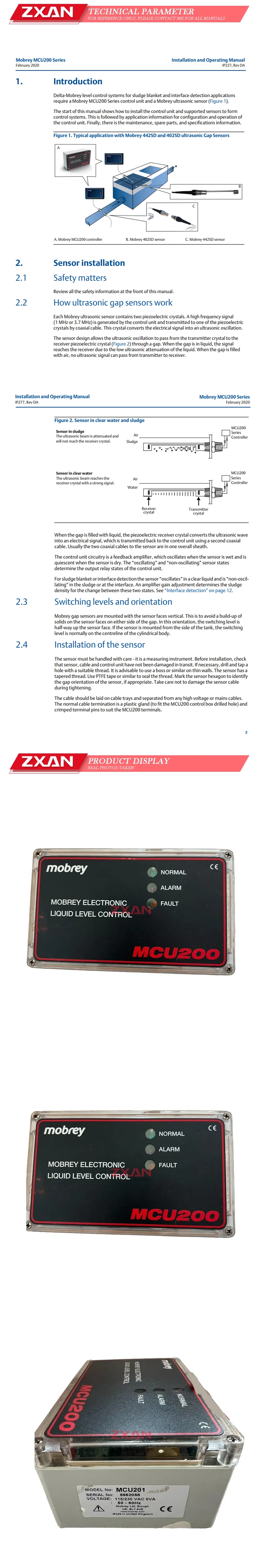 Mobrey MCU200 Description