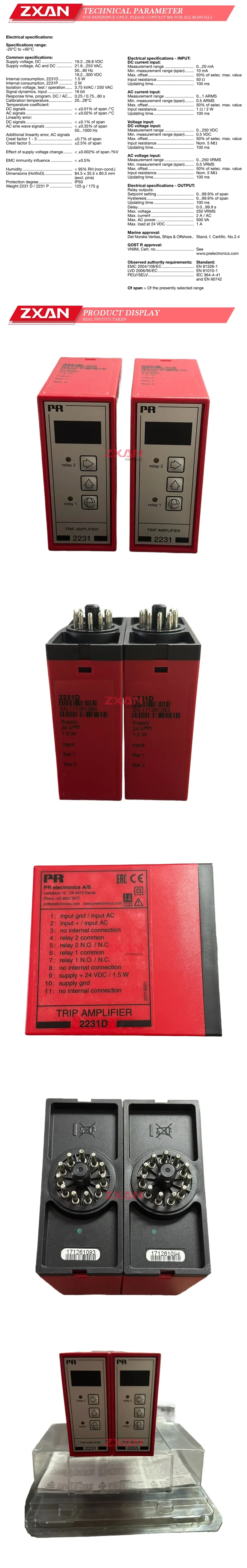 PR Electronics 2231D Description