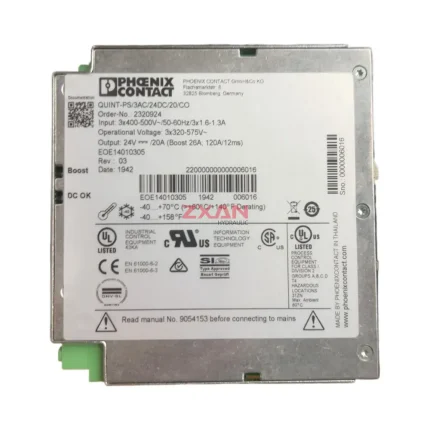 Phoenix QUINT-PS/3AC/24DC/20/CO