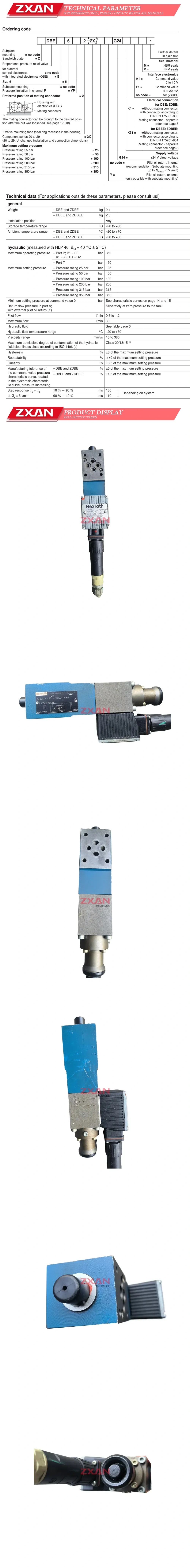 Rxeroth R900248279 ZDBEE6VP3-11/50G24NK31M Description