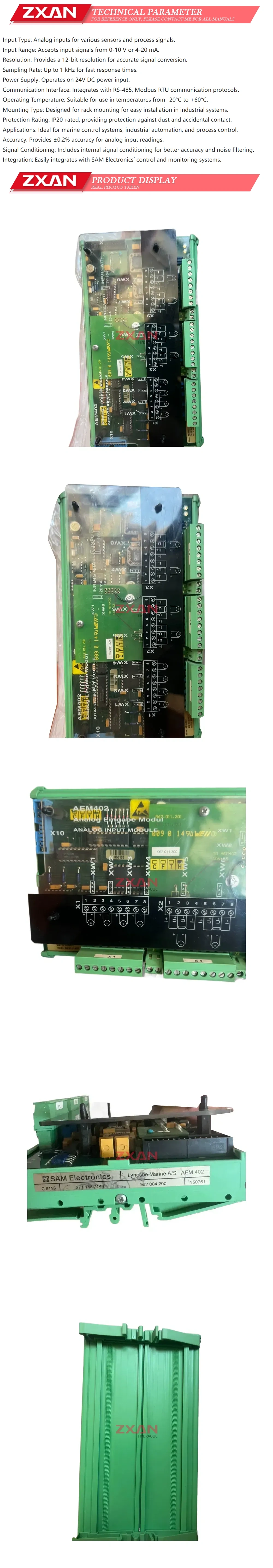 SAM AEM402 Description