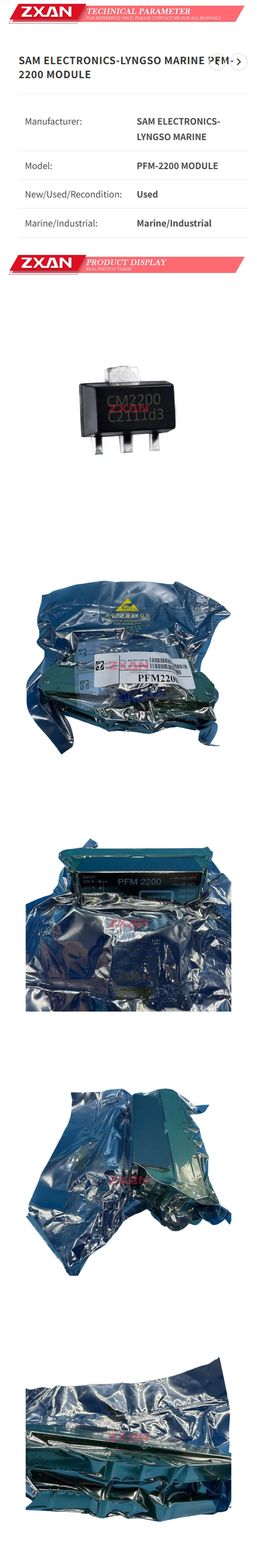 SAM Electronics PFM2200 Description