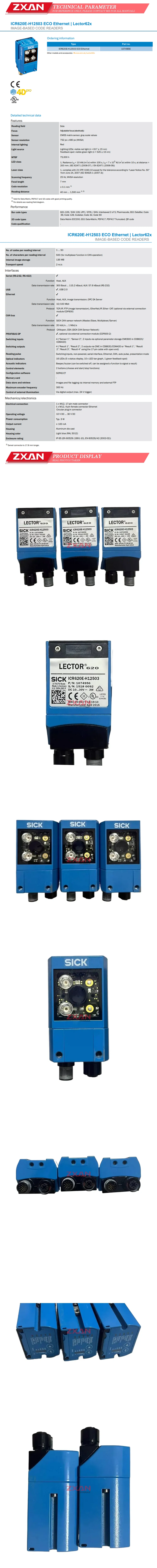 SICK ICR620E-H12503 Description