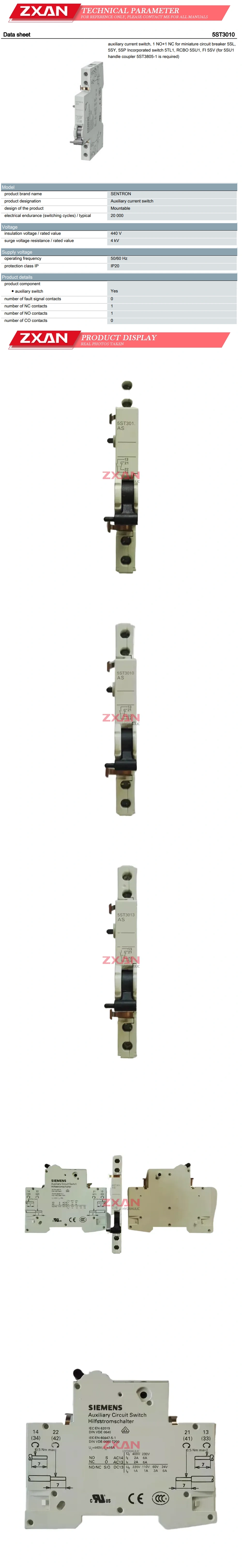 SIEMENS 5ST301AS Description