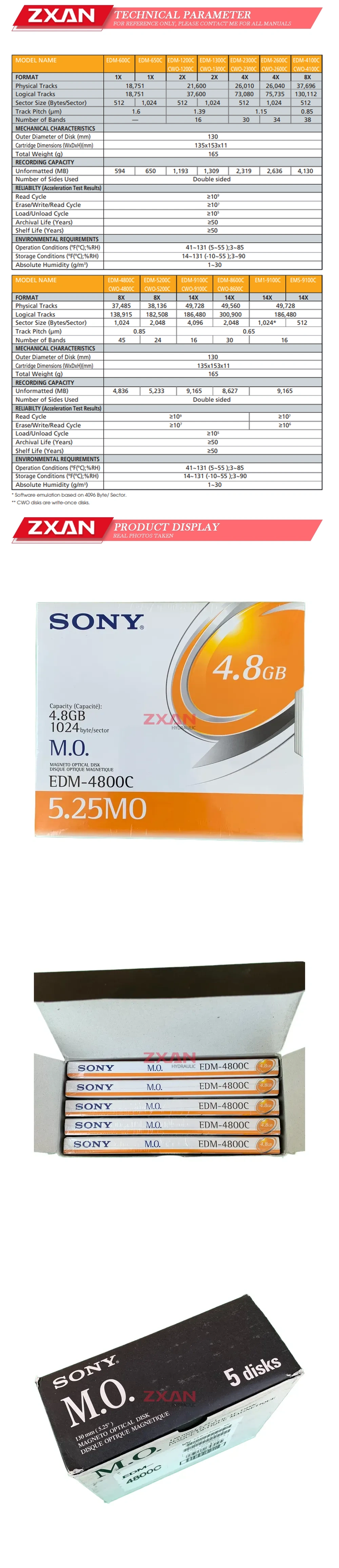 SONY EDM-4800C Description